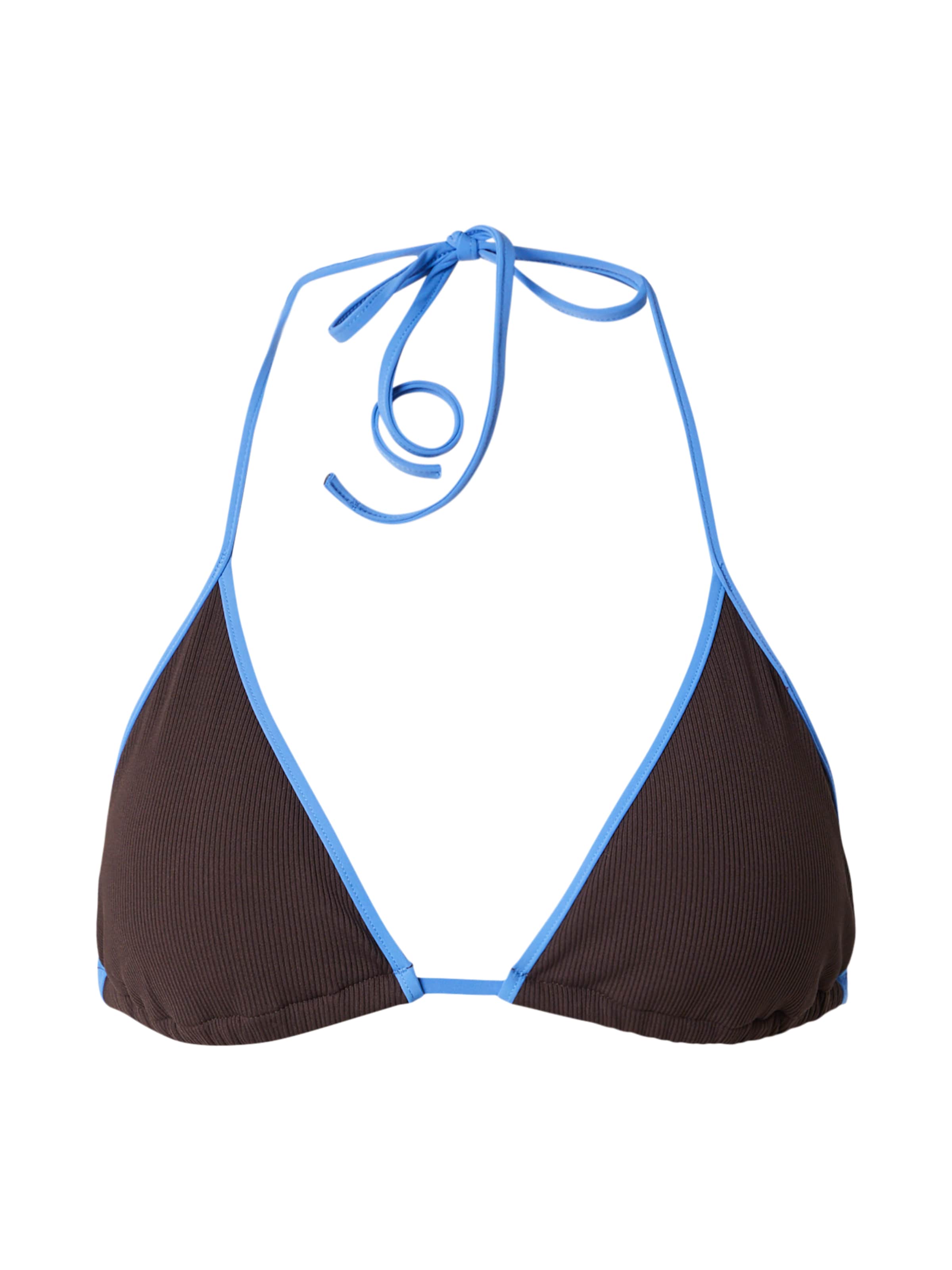 & Other Stories Треугольник Верх бикини в Коричневый: спереди