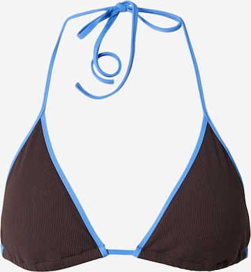& Other Stories Trikotni nedrčki Bikini zgornji del | rjava barva: sprednja stran
