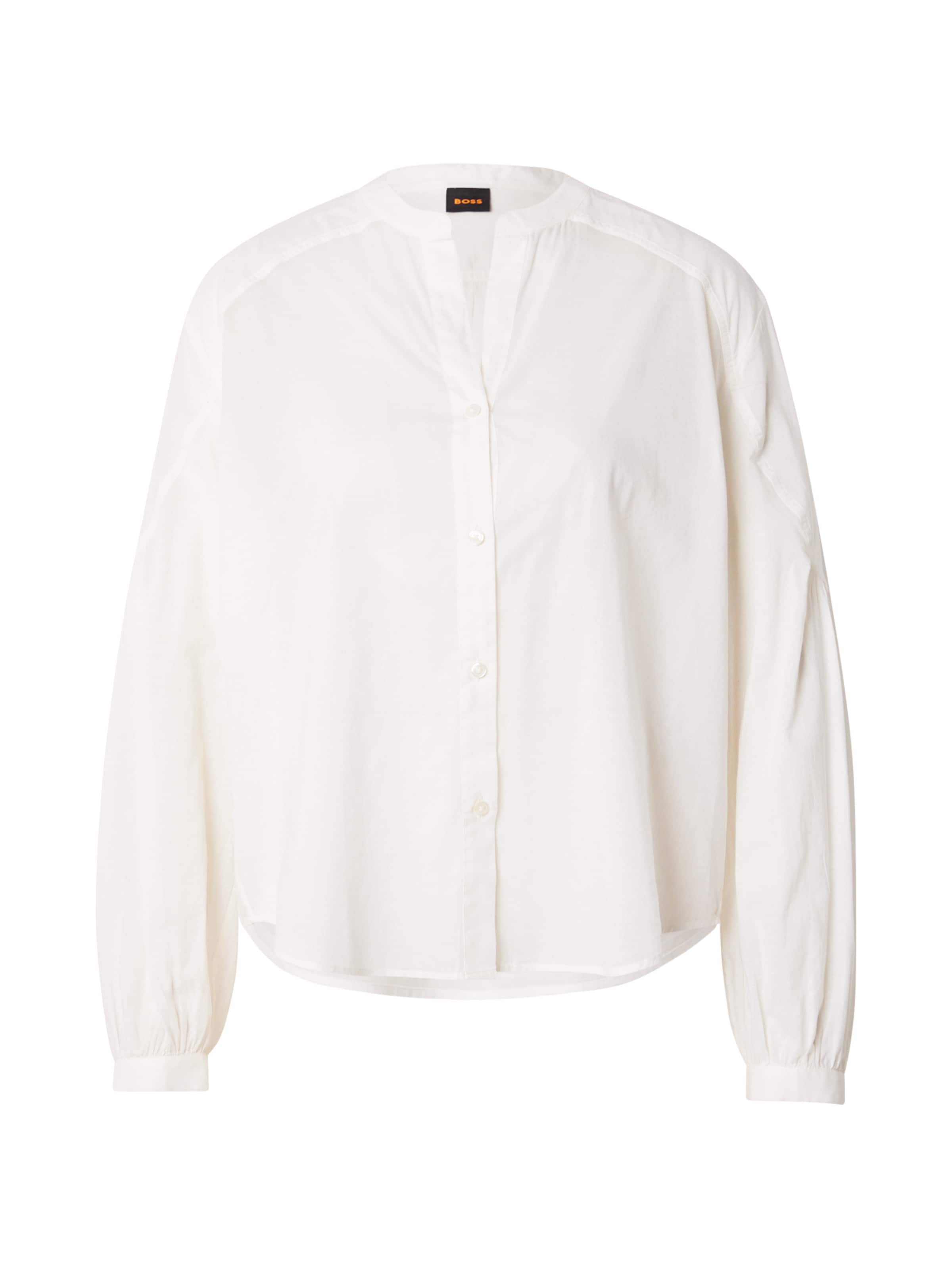 BOSS Blúzka 'Berday' - Biela: predná strana