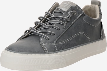 Sneaker bassa di MUSTANG in blu: frontale