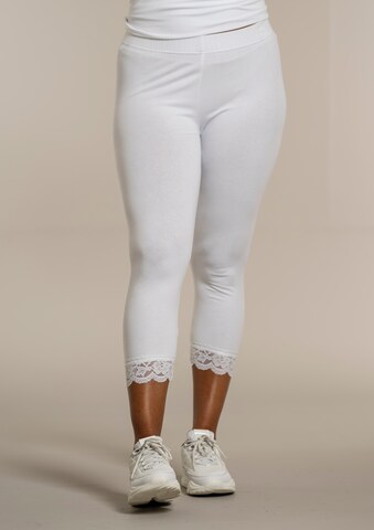 SANDGAARD Skinny Leggings in White