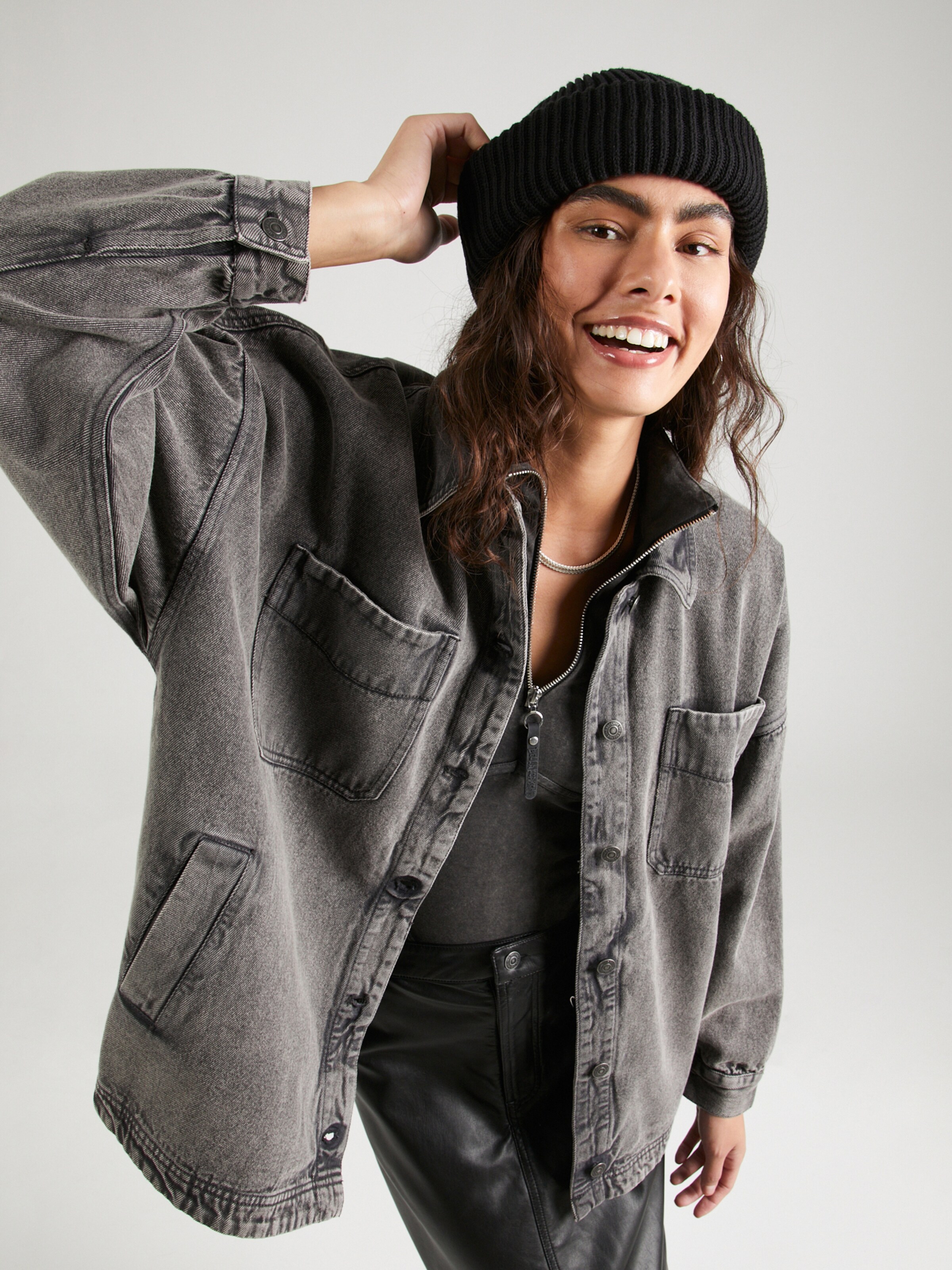 Free people hot sale grey jacket