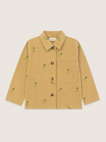 LouieLouie Overgangsjakke 'Elliot ∼ Pear fall embroidery' i beige: forside