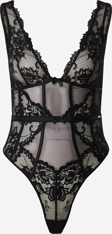 Boux Avenue Body 'FRANCINE' in Zwart: voorkant