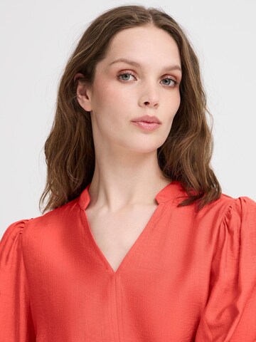 Camicia da donna 'IXWilma' di ICHI in rosso