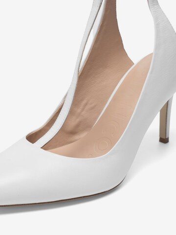 Bianco Slingpumps in Weiß