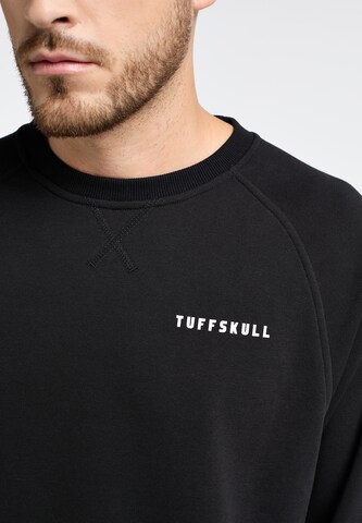 TUFFSKULL - Sweatshirt em preto
