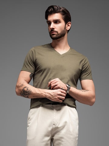 Ombre Shirt in Groen