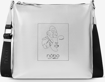 NOBO Tasche 'SANTORINI' in Silber: Vorderseite