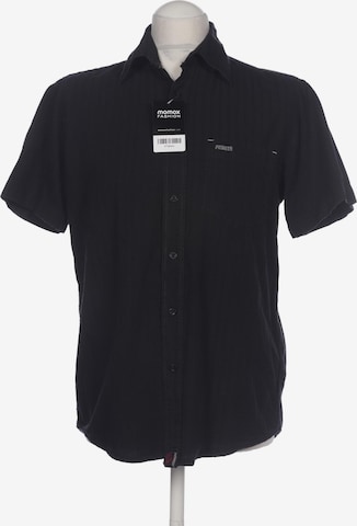 PIONEER Button Up Shirt in S in Black: front