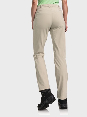 Schöffel Regular Outdoor trousers 'Engadin1' in Beige