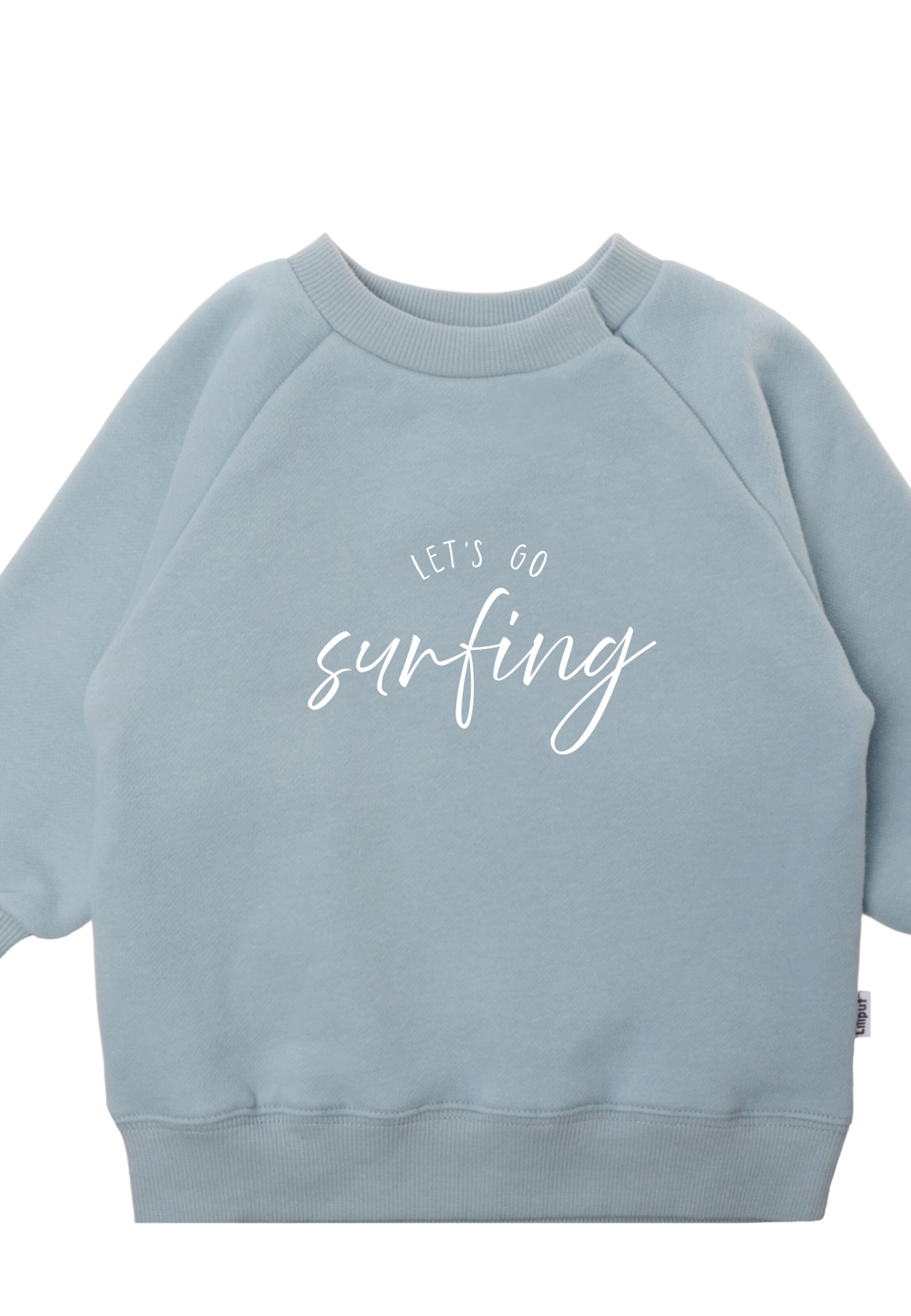 LILIPUT Sweatshirt 'lets go surfing' in Blue