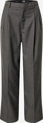 SCOTCH & SODA Широки крачоли Панталон с набор в сиво: отпред