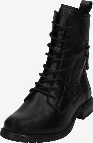 TT. BAGATT Lace-Up Ankle Boots 'Ronja' in Black: front