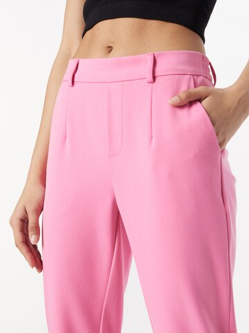 OBJECT Zúžený Kalhoty 'LISA' – fialová