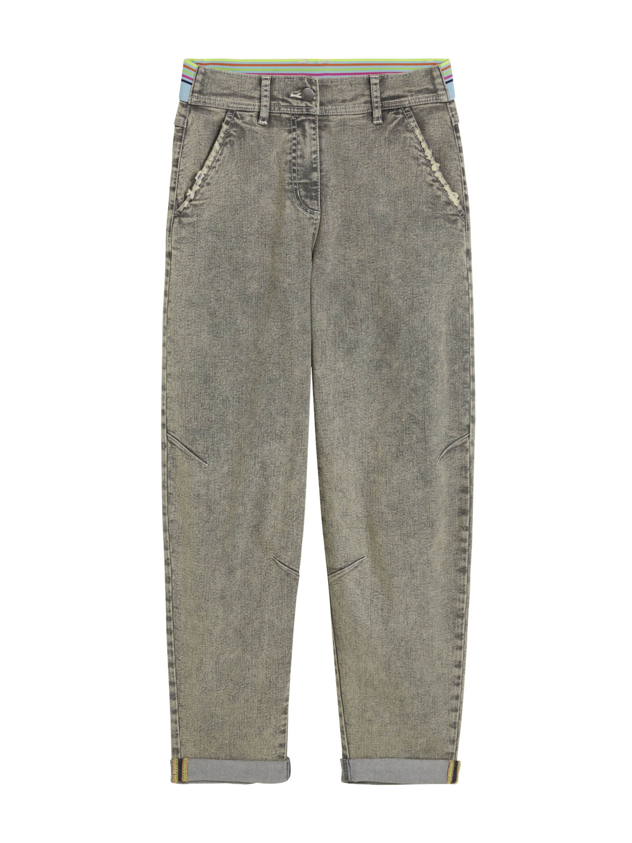 bonprix Loosefit Jeans in Grau: Vorderseite