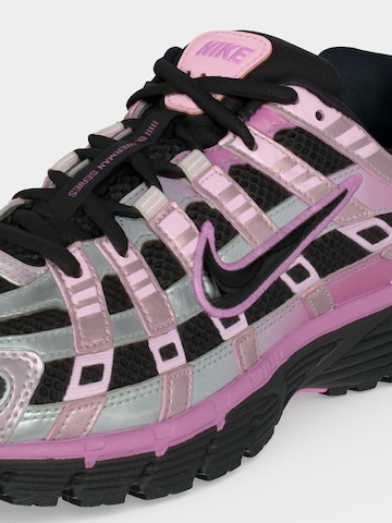 Nike Sportswear Σνίκερ χαμηλό 'P-6000' σε μαύρο