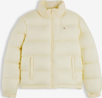 Tommy Jeans Winter Jacket 'Ess' in Yellow: front