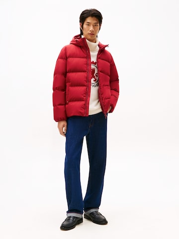 TOMMY HILFIGER Зимняя куртка в Красный