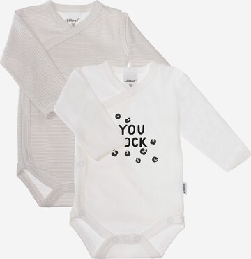 LILIPUT Romper/Bodysuit 'You Rock' in Beige: front