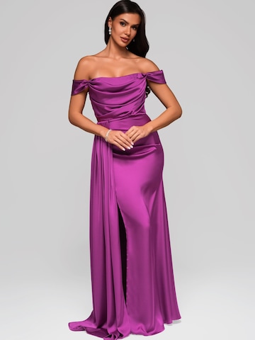 Ombre Evening dress in Purple