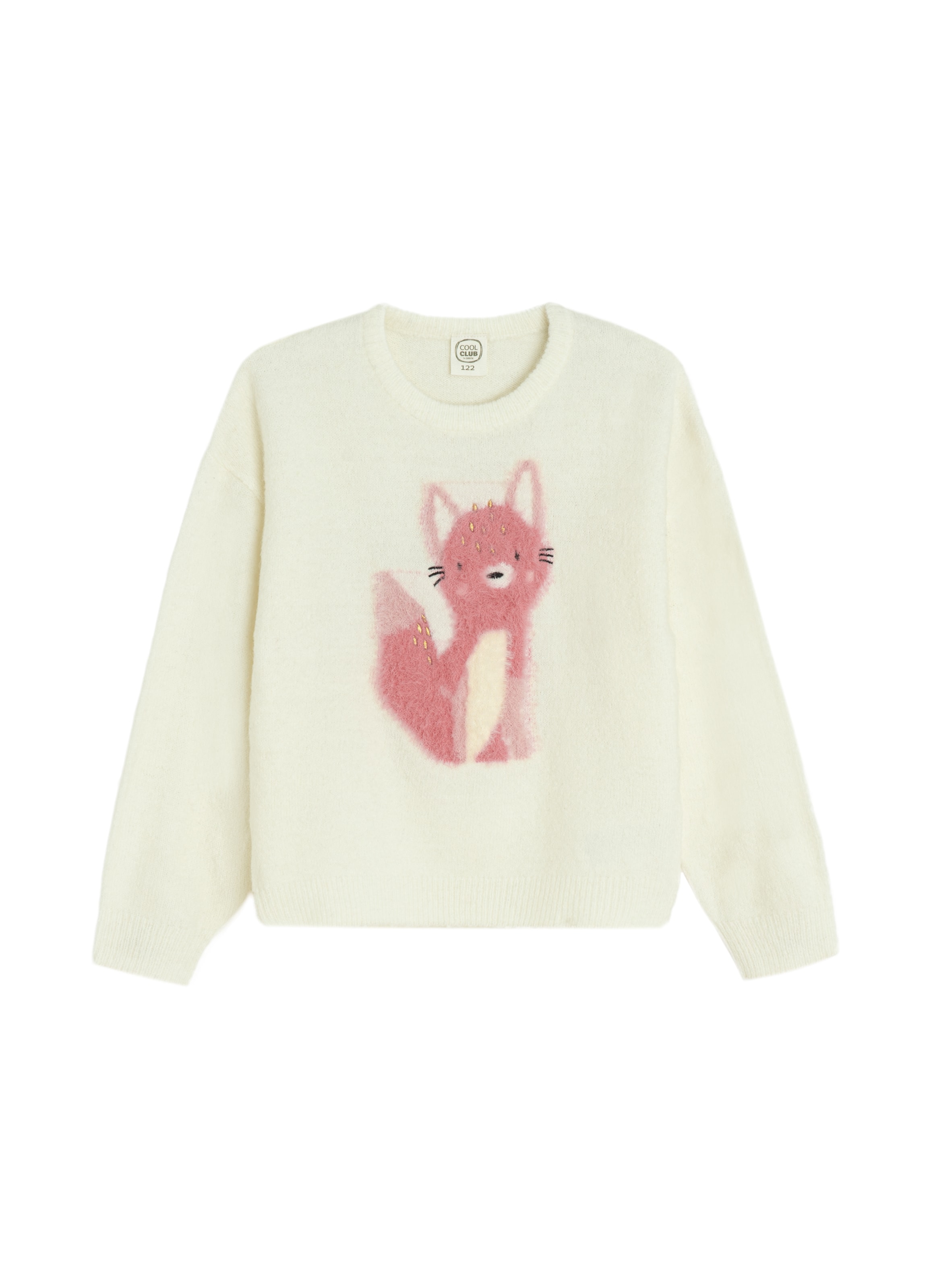 Cool Club - Camisola em branco: frente