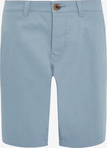 Coupe slim Pantalon chino 'Northsea' Threadbare en bleu : devant
