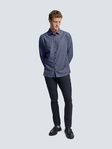 No Excess - Slim Fit Camisa clássica em azul