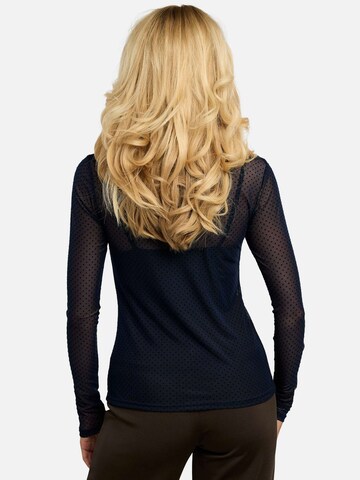 Liberte Essentiel Top ' MESH ' in Blue