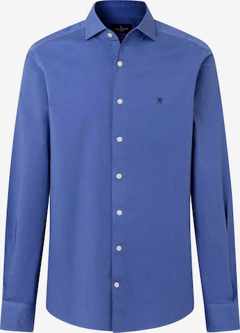 Hackett London Hemd in Blau: Vorderseite