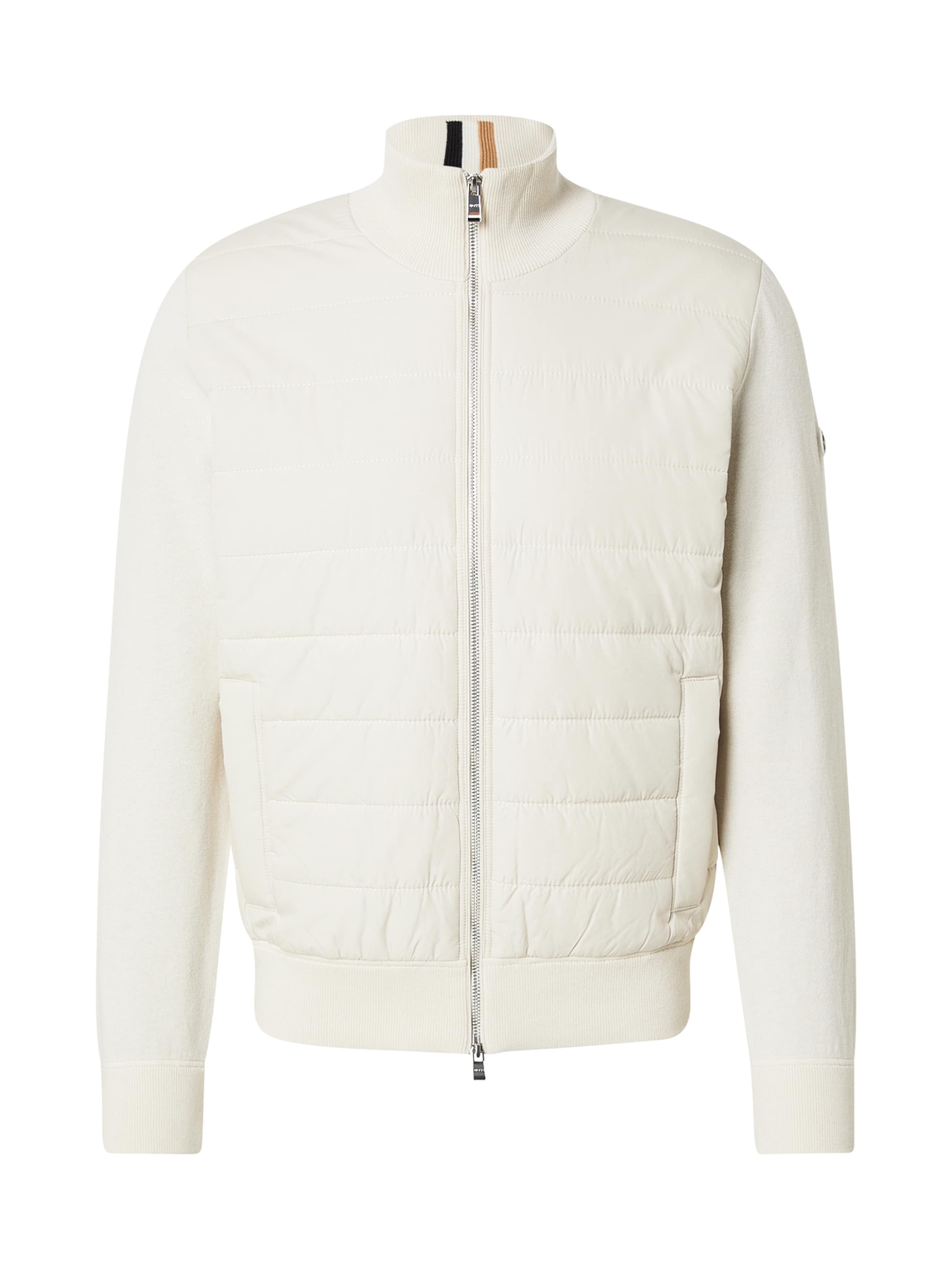 balts BOSS Starpsezonu jaka 'Hernesto': no priekšpuses