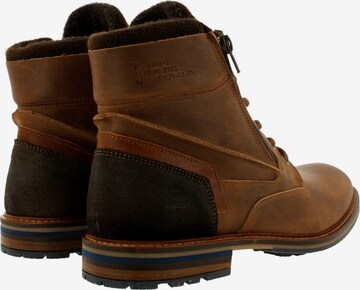 Bottines à lacets BULLBOXER en marron