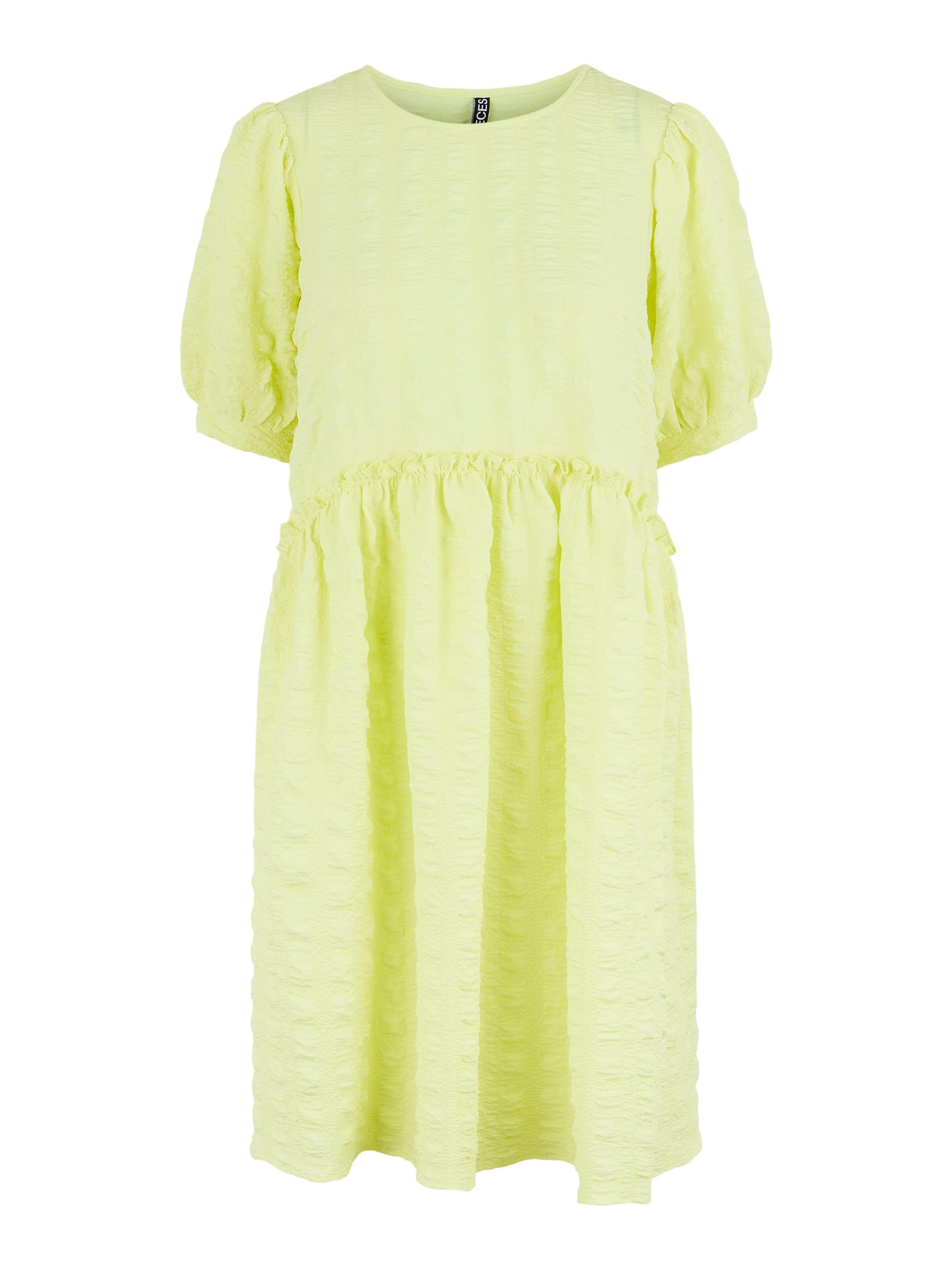 PIECES Платье в Желтый: спереди