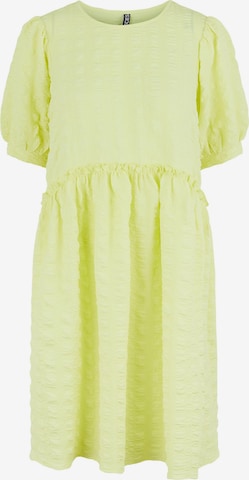 PIECES Dress in Yellow: front