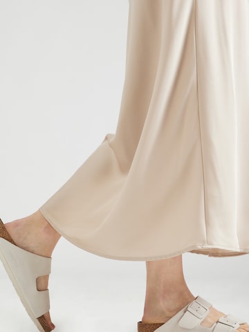 VILA Spódnica 'ELLETTE' w kolorze beżowy