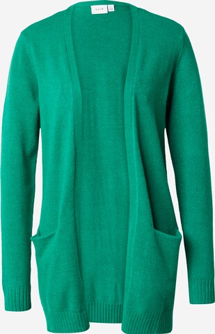 VILA Knit cardigan 'Ril' in Green: front