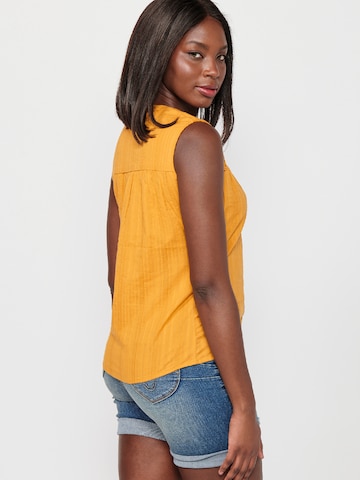 Camicia da donna di KOROSHI in giallo