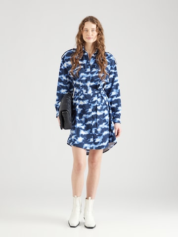 Pepe Jeans Shirt Dress 'BURNET' in Blue