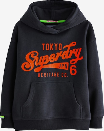 mėlyna Superdry Megztinis be užsegimo: priekis