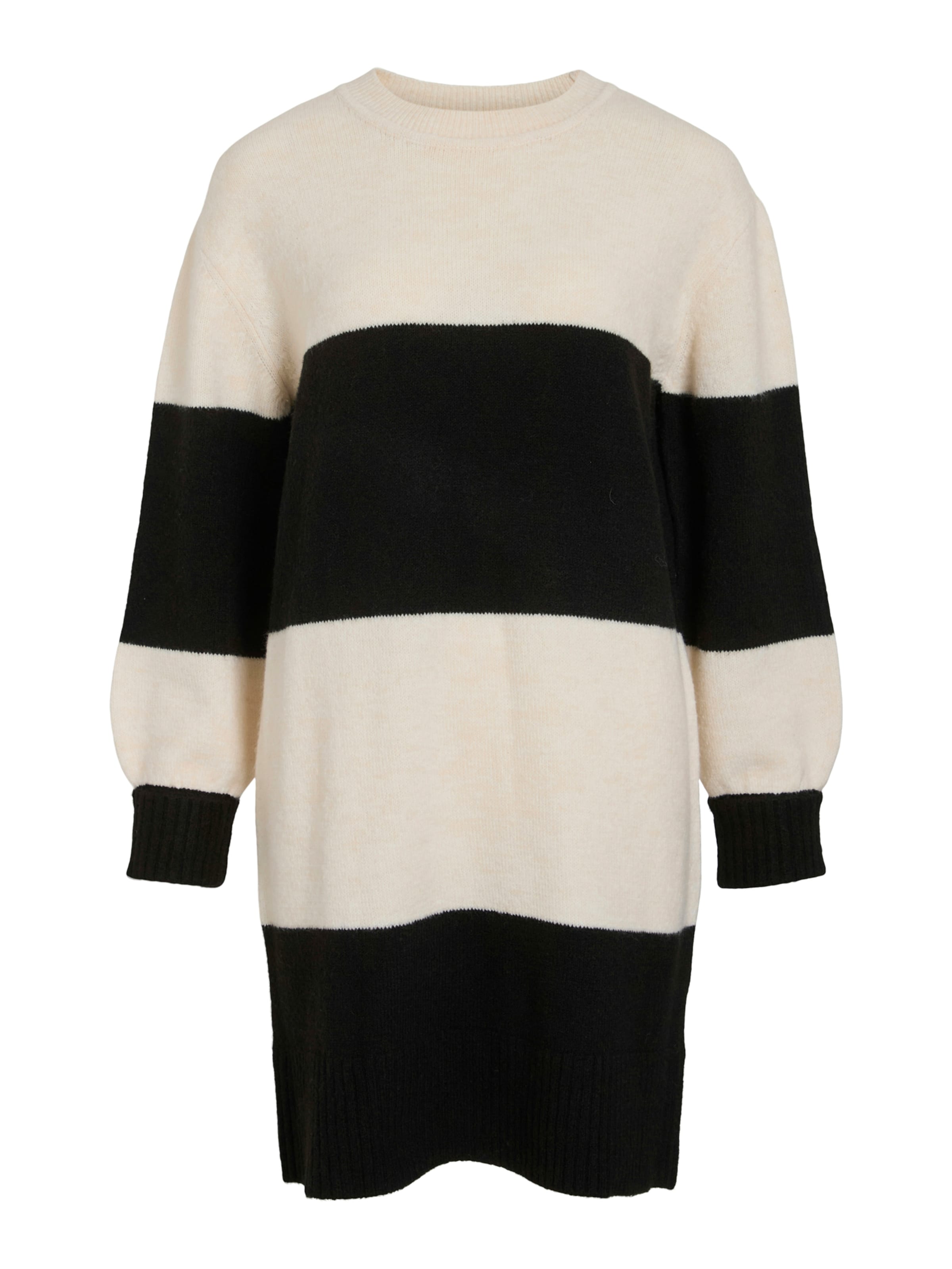 Robes en maille 'VISAGI' VILA en noir : devant