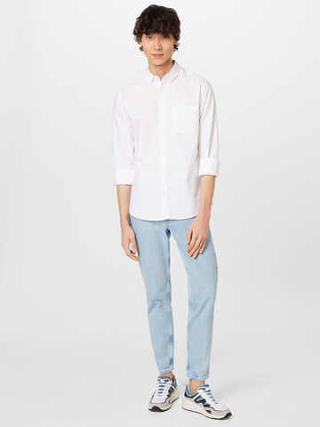 Only & Sons - Ajuste regular Camisa 'ALVARO' en blanco