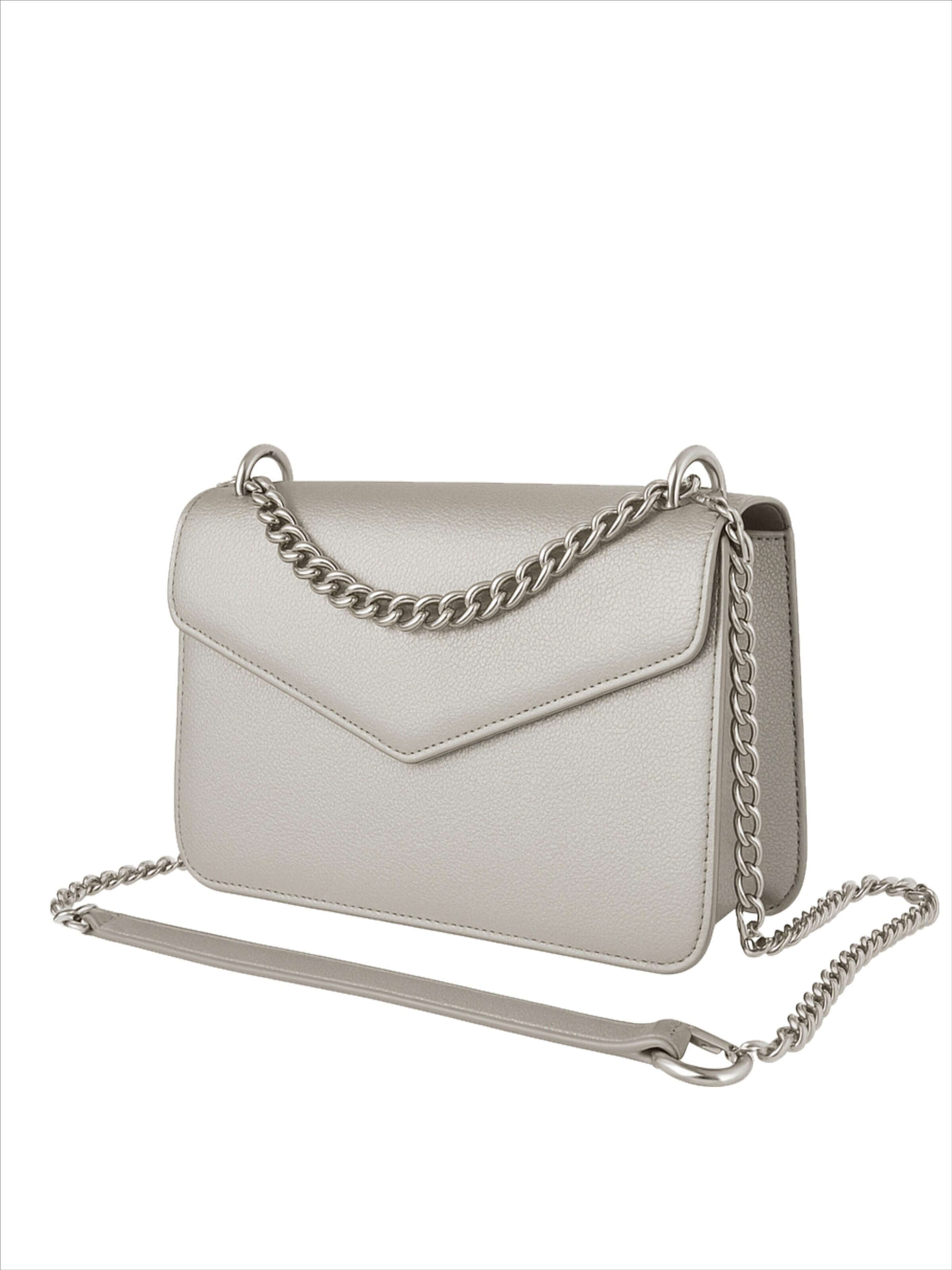 Sellenes Crossbody bag 'MoonS Silver' in Silver