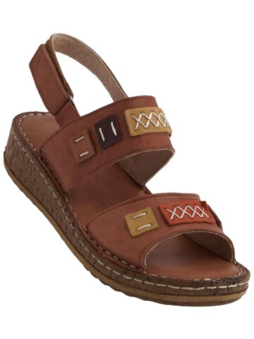 Limoya Sandals 'Damensandalen' in Brown: front