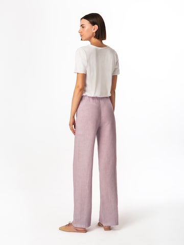 Regular Pantalon 'Haris Cotton' Haris Cotton en rose