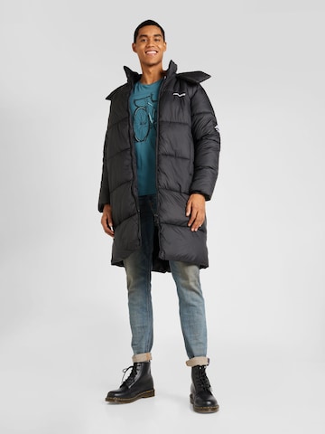 Pegador Between-seasons coat in Black