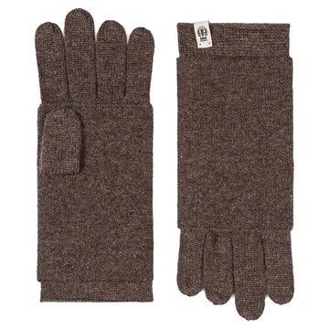 Roeckl Handschuhe ' PURE CASHMERE ' in Braun: Vorderseite