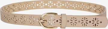 PIECES Belt 'AMINA' in White: front