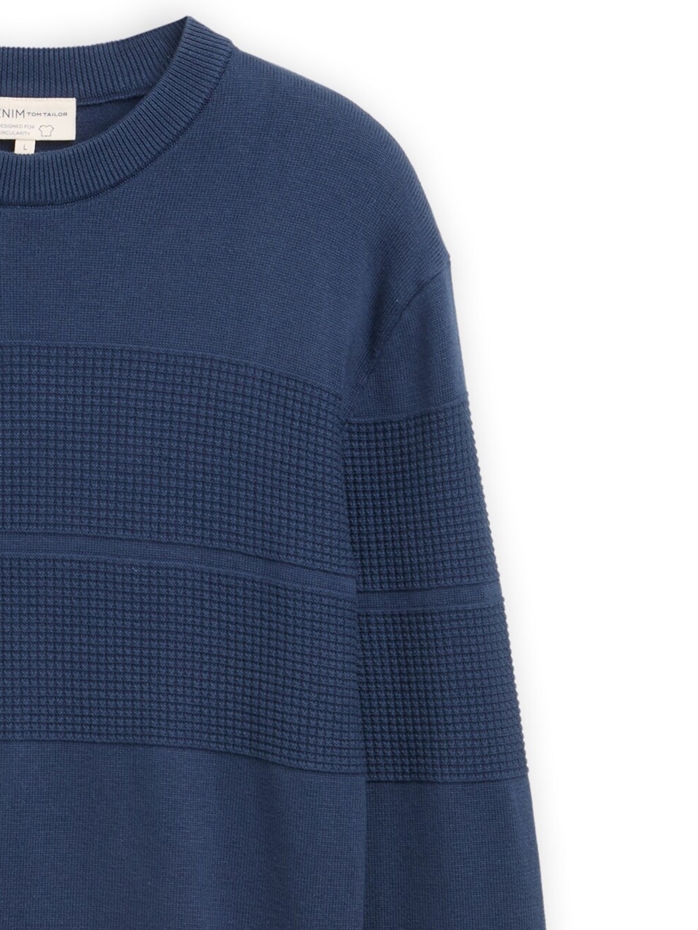 TOM TAILOR Trui in Blauw