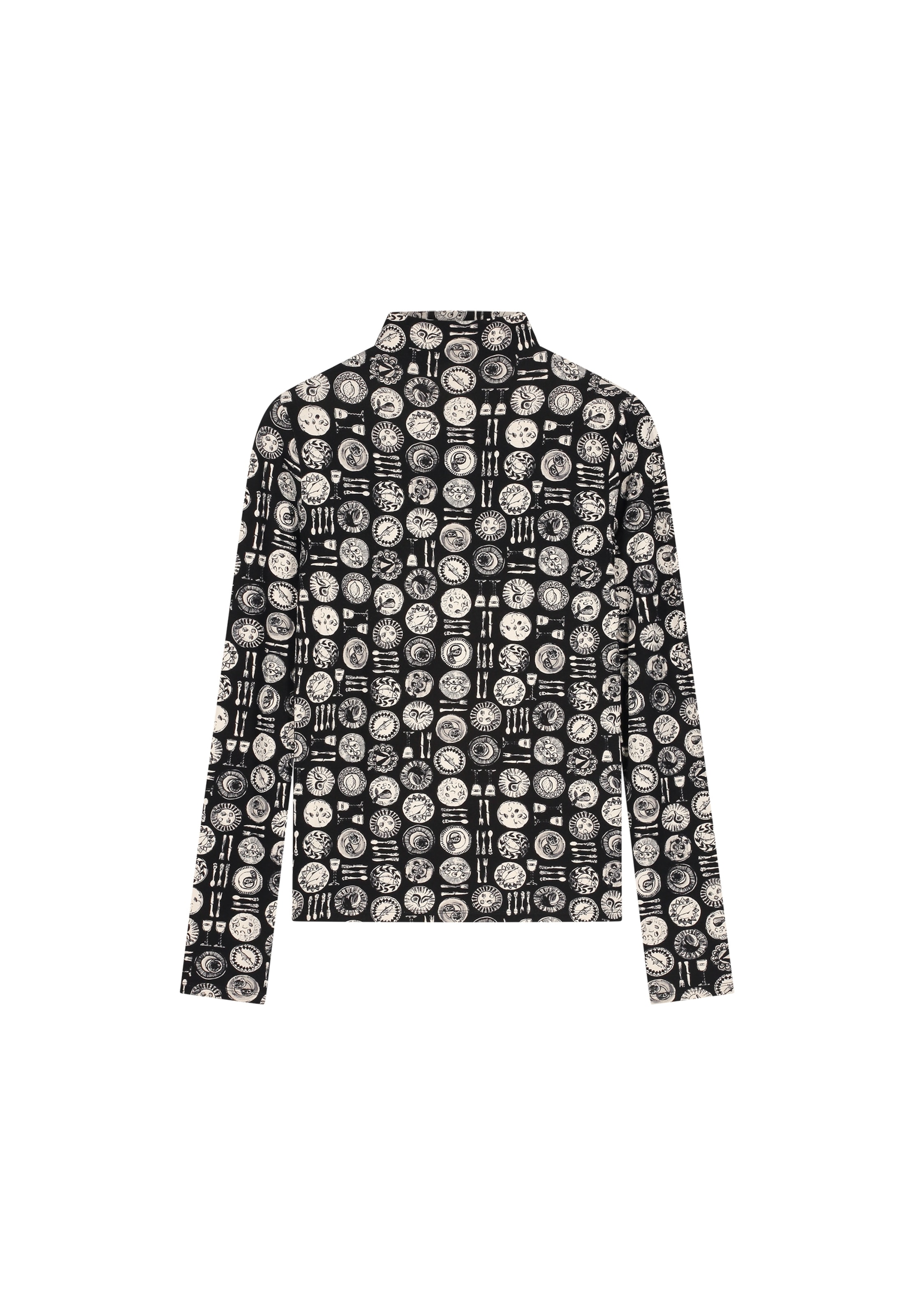 Fabienne Chapot Blouse in Zwart: voorkant