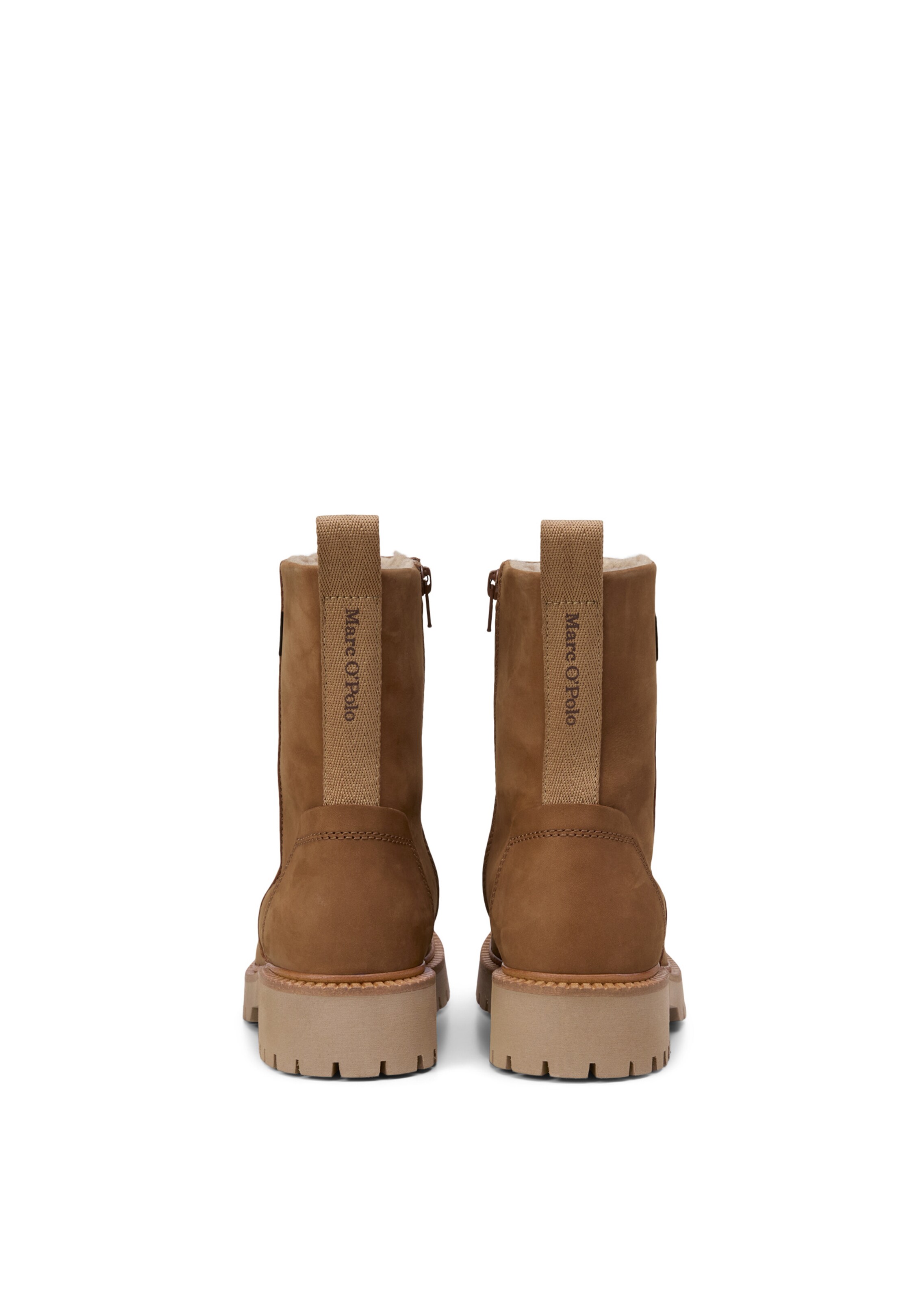 Marc O'Polo Enkellaarsjes 'Phia' in Bruin